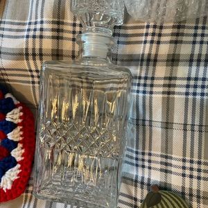 Diamond whiskey decanter